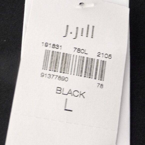 J.JILL BLACK DRESS SIZE LARGE - Picture 3 of 12